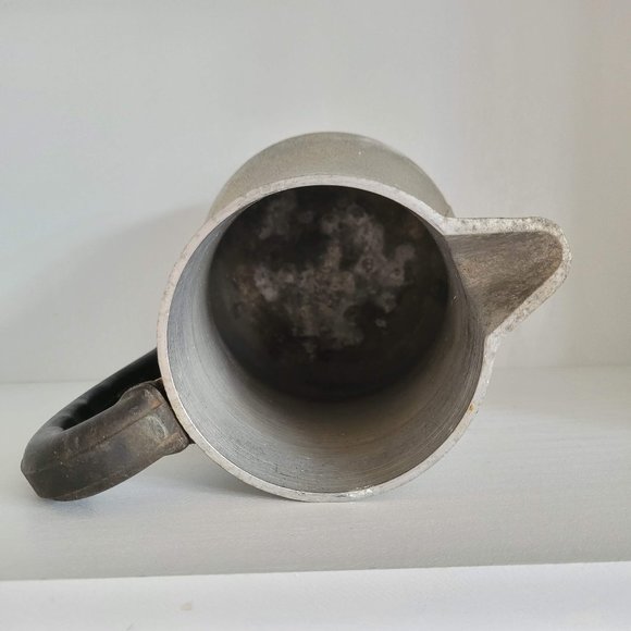 Knightcore Vintage Hammered Metal Pitcher Carafe - Picture 11 of 11